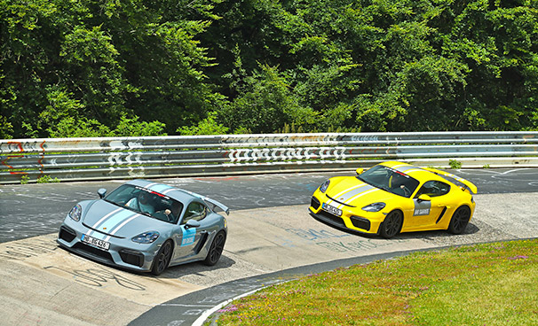 Аренда Porsche Cayman GT4 на Нюрбургринге