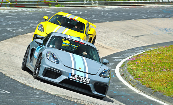 Аренда Porsche Cayman GT4 на Нюрбургринге